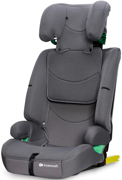 Fotelik samochodowy KinderKraft Safety Fix 2 i-Size Grey (KCSAFI02GRY0000) - obraz 4