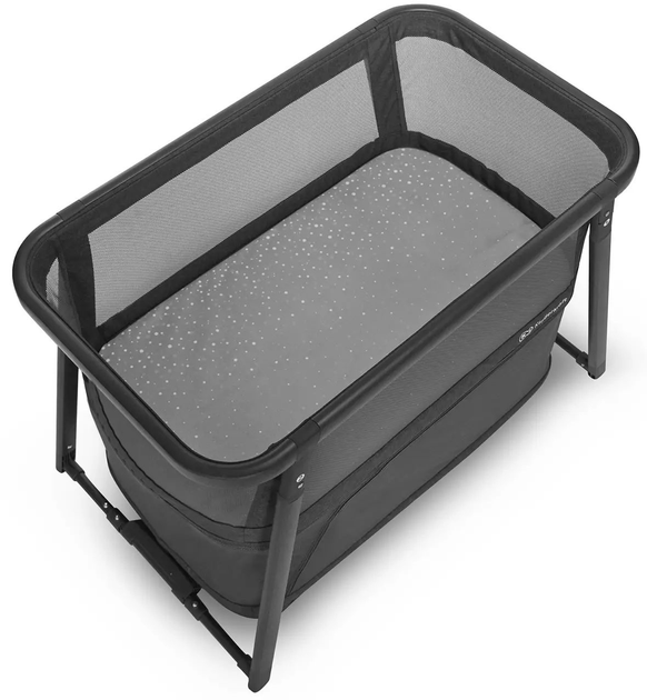 Ліжко-манеж 4 в 1 Kinderkraft Sofi Plus Grey (KLSOFIPLGRY0000) - зображення 4