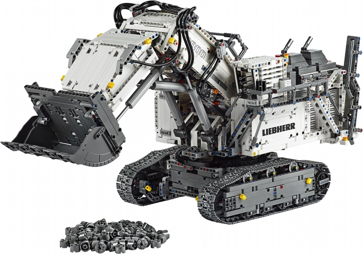 Zestaw klocków Lego Technic Koparka Liebherr R 9800 4108 części (42100) - obraz 2