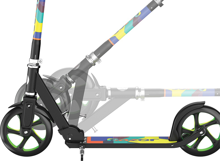 Самокат дитячий Razor A5 Lux Light Up Зелений (13073033) - зображення 4