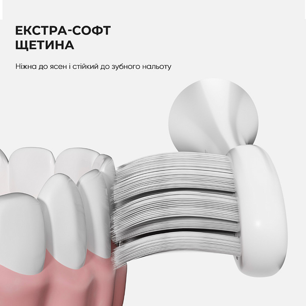 Końcówki do szczoteczki elektrycznejOclean P1S12 Gum Care Ultra Soft Biały 2 szt (C0400189) - obraz 5