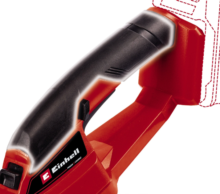 Ножиці для трави акумуляторні Einhell X-Change GC-CG 18/1 Li - Solo (3410382) - зображення 3