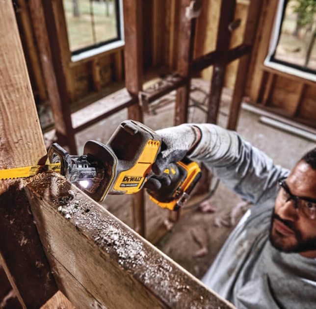 Шабельна пила акумуляторна безщіткова DeWalt DCS369NT без акумулятора та зарядного пристрою (DCS369NT-XJ) - зображення 6