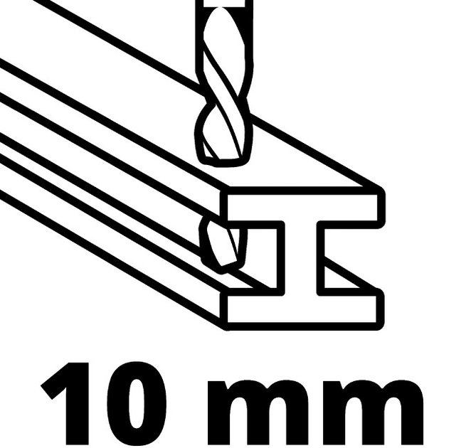 Wiertarka udarowa Einhell TC-ID 720/1 E 4259848 (4006825641844) - obraz 9