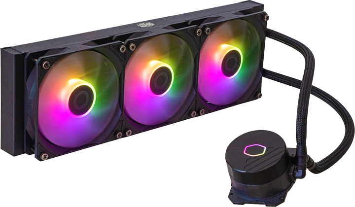 Система рідинного охолодження Cooler Master MasterLiquid 360L Core ARGB Black (MLW-D36M-A18PZ-R1) - зображення 1