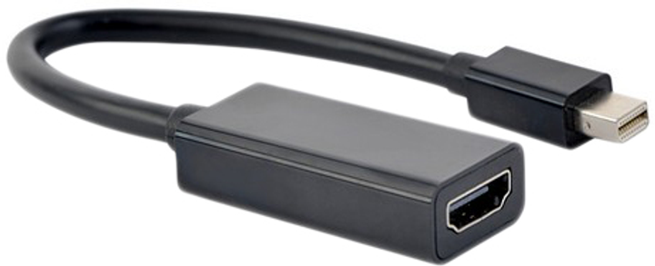 Адаптер-перехідник Cablexpert Mini DisplayPort на HDMI (A-mDPM-HDMIF4K-01) - зображення 1