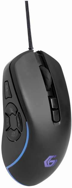 Mysz Gembird MUSG-RAGNAR-RX500 USB Black - obraz 2