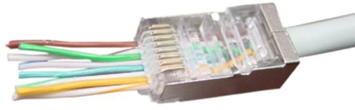 Złącze Cablexpert Cat.5e 8P8C LC-PTF-01/100 100 szt. - obraz 2