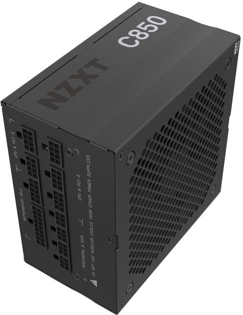Блок живлення NZXT C Series ATX 850 W 80 Plus Gold V1 Analog Full-modular Power Supply EU (PA-8G1BB-EU) - зображення 1