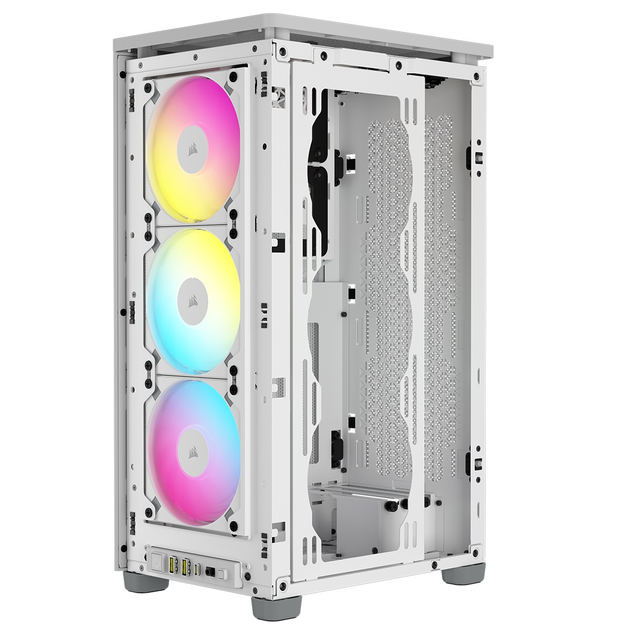 Корпус Corsair 2000D RGB Airflow White (CC-9011247-WW) - зображення 7