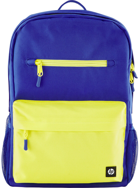 Plecak HP Campus do laptopa 15.6" Blue/Yellow (197192487624) - obraz 1