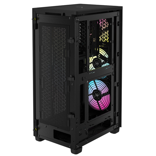 Корпус Corsair 2000D RGB Airflow Black (CC-9011246-WW) - зображення 10