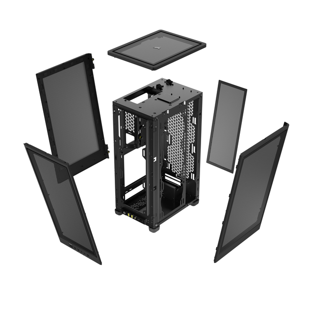 Корпус Corsair 2000D Airflow Black (CC-9011244-WW) - зображення 10
