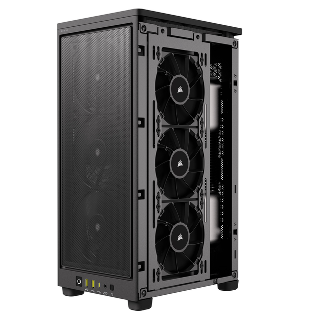 Корпус Corsair 2000D Airflow Black (CC-9011244-WW) - зображення 13
