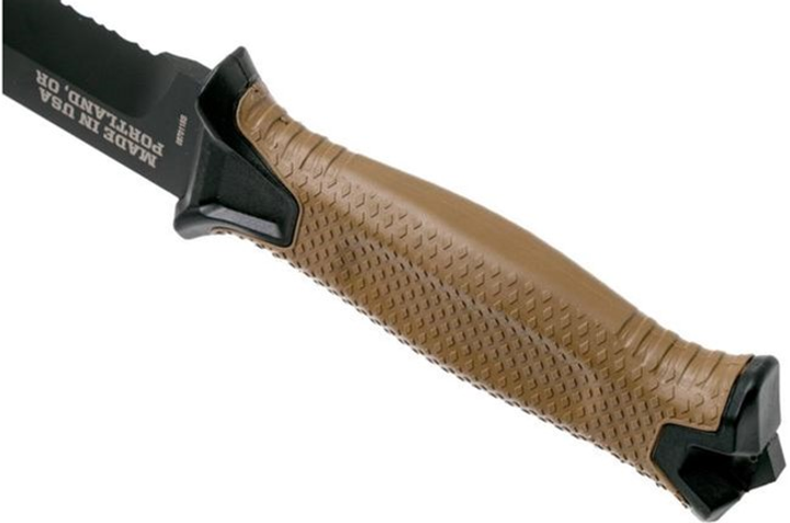 Ніж Gerber Strongarm Fixed Coyote Serrated (31-003655) - зображення 4