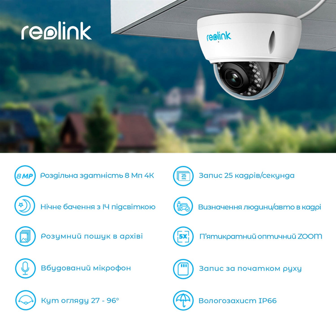 IP камера Reolink RLC-842A - зображення 3