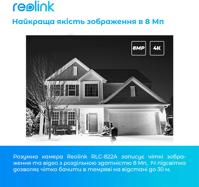 IP камера Reolink RLC-842A - зображення 7