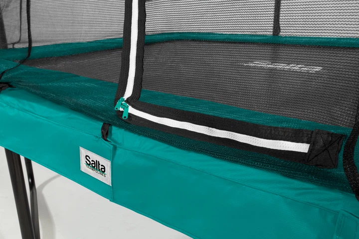 Батут Salta Comfort Edition прямокутний 366x244 см Green (SIFLTATRA0027) - зображення 3