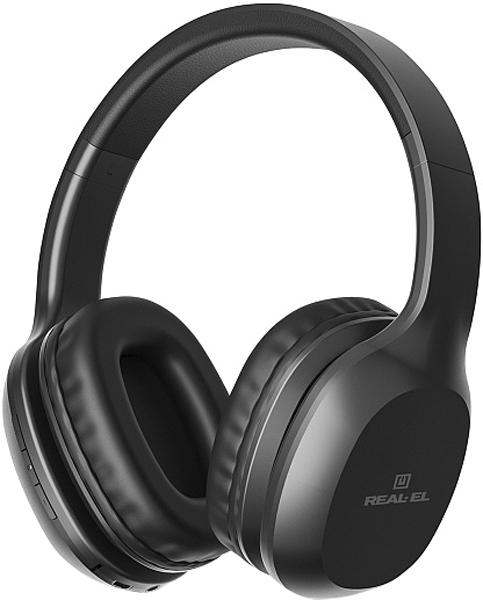 Słuchawki Real-El GD-820 Black (EL124100051) - obraz 1