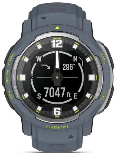 Смарт-годинник Garmin Instinct Crossover Blue Granite (010-02730-04) - зображення 11