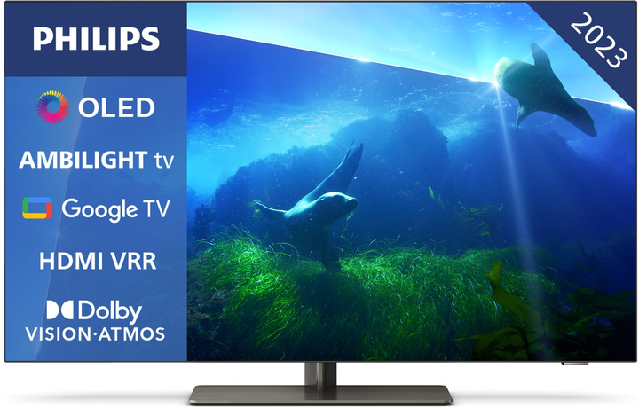 Телевізор Philips 65OLED818/12 - зображення 1