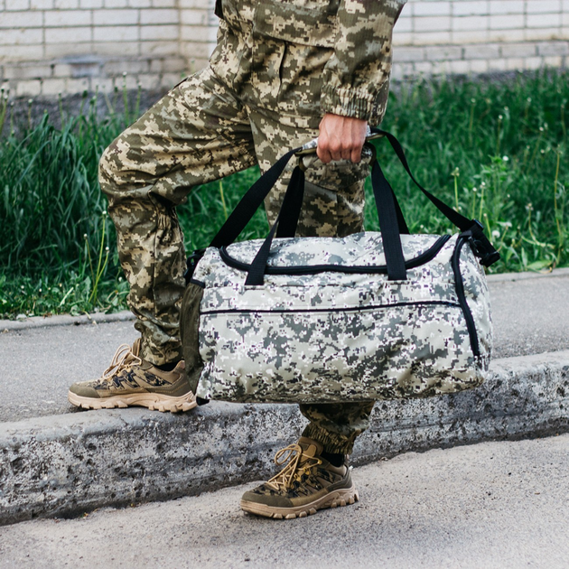Армійська дорожня сумка 50л, оксфорд Піксель - зображення 1