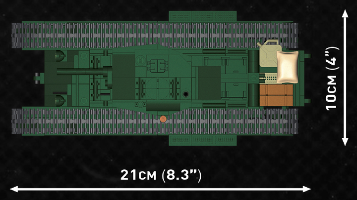 Конструктор Cobi Company of Heroes 3 Танк Mk III Черчіль 654 шт (5902251030469) - зображення 5