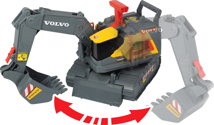 Екскаватор Dickie Toys Volvo 30 см (4006333065934) - зображення 7