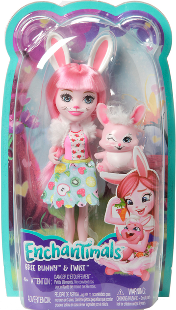 Lalka Enchantimals Króliczek Bree Bunny 15 cm (0887961695526) - obraz 7