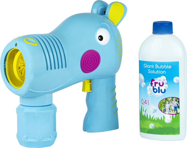 Bańki mydlane Fru Blu Blaster Hippo + Płyn 400 ml (5904754601610) - obraz 4
