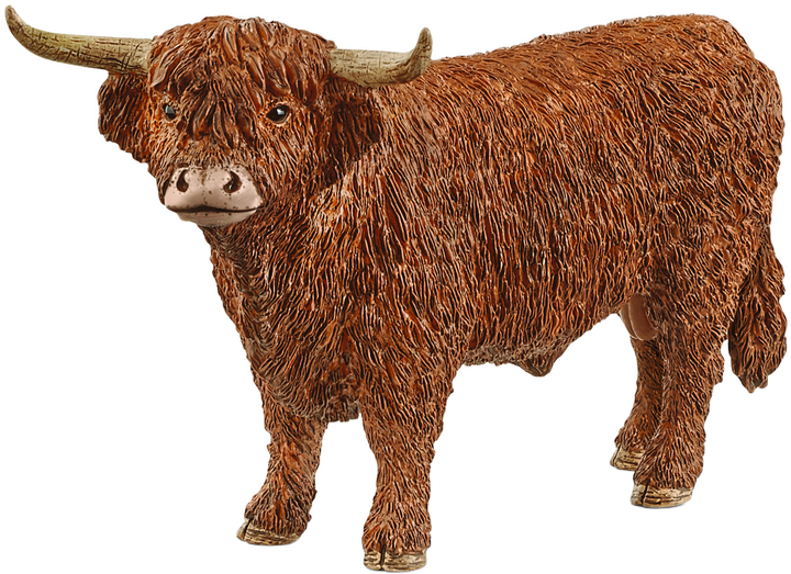 Figurka Schleich Farm World Animals Highland Bull 13.6 cm (4059433177137) - obraz 1