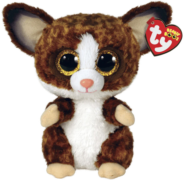 М'яка іграшка TY Beanie Boos Лемур Binky 25 см (0008421372874) - зображення 1