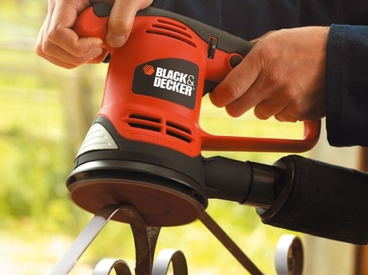 Szlifierka mimosrodowa Black+Decker KA191EK (KA191EK-QS) - obraz 5