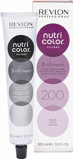 Тонуючий бальзам для волосся Revlon Nutri Color Filters Fashion 200 100 мл (8007376047051) - зображення 1