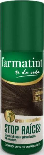 Spray tonizujący do włosów Farmatint Spray Stop Root Light Chesnut 75 ml (8470001936639) - obraz 1