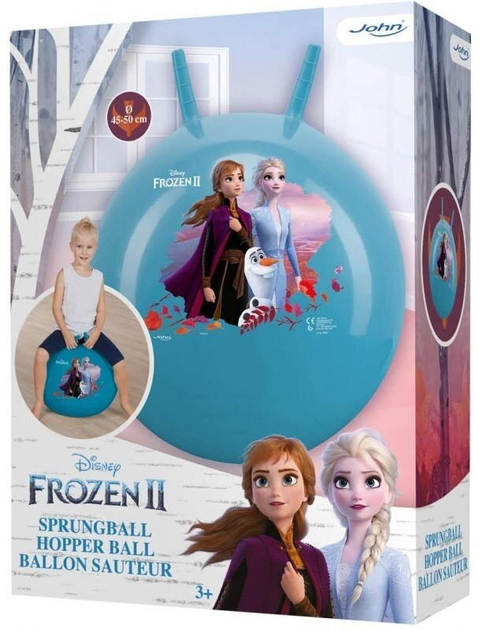 Nadmuchiwana piłka do skakania John Frozen 50 cm (4006149595342) - obraz 3