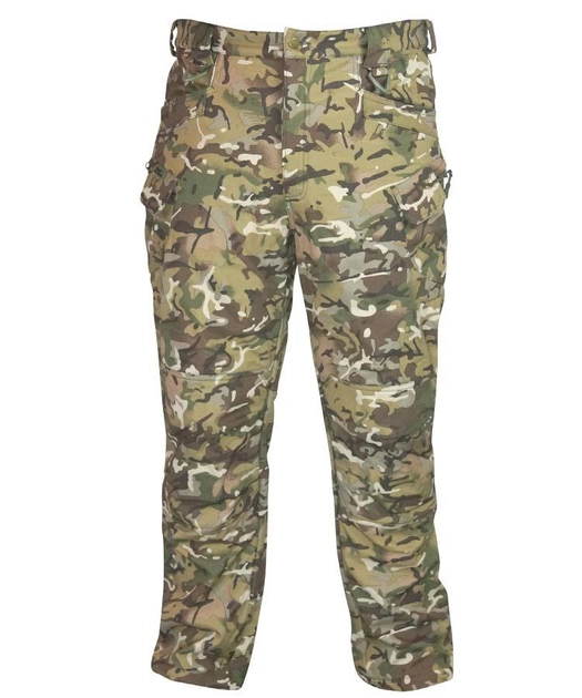 Штаны тактические зимние утепленные мужские брюки для силовых структур KOMBAT UK Patriot Мультикам L TR_kb-pt-btp-l - изображение 2