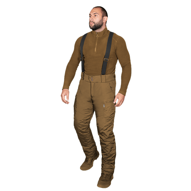 Штани тактичні зимові утеплені чоловічі штани для силових структур Patrol Taslan Койот (7356), XL TR_7356-XL - зображення 2