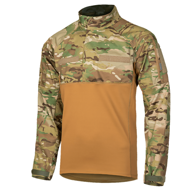 Рубашка тактическая боевая универсальная для силовых структур CM Blitz Мультикам/Койот (7018), XXL TR_7018(XXL) - изображение 1
