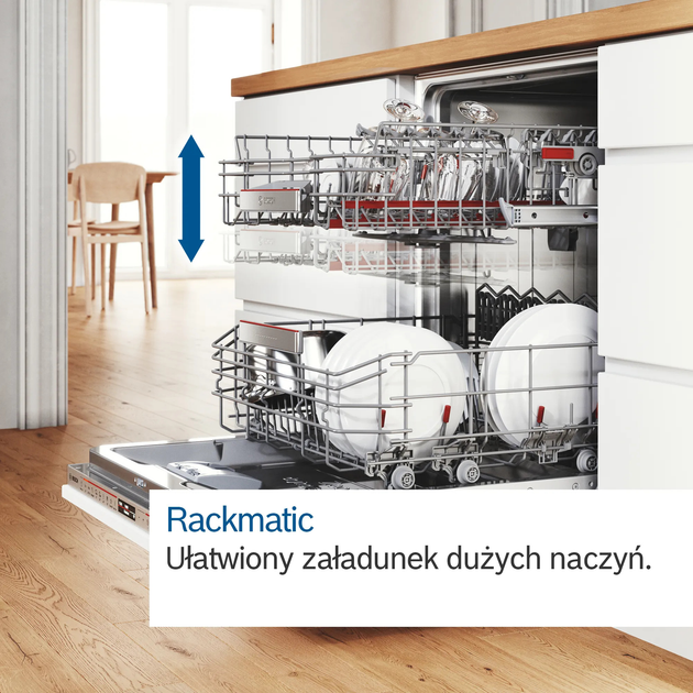 Вбудована посудомийна машина Bosch SMV2HVX02E - зображення 10