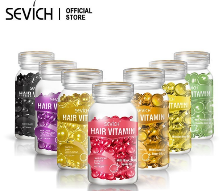 Витаминные капсулы для лечения и блеска волос Sevich Hair Vitamin MIX ...