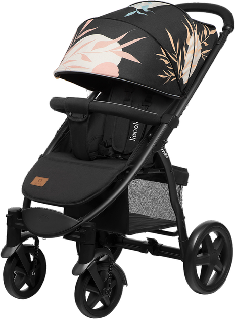 Прогулянкова коляска Lionelo Annet Plus Lovin Чорна (5903771702898) - зображення 7