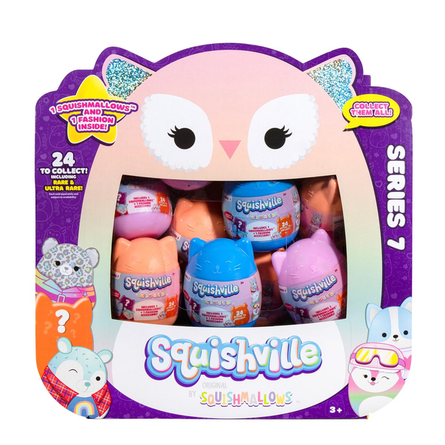 Pluszak Jazwares Squishville Mystery Mini Squishmallow Seria 7 (191726428664) - obraz 1