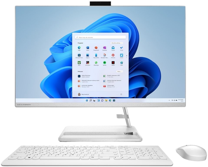 Моноблок Lenovo IdeaCentre AIO 3 27IAP7 (F0GJ00L7PB) White - зображення 1