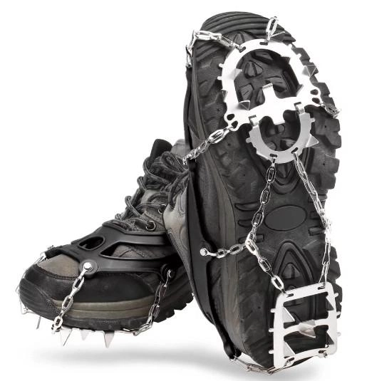 Ланцюгові насадки для взуття Льодоходи (Kali) безпека на слизьких поверхнях стійкість у будь-яких погодних умовах упевнене пересування льодом і снігом - зображення 1