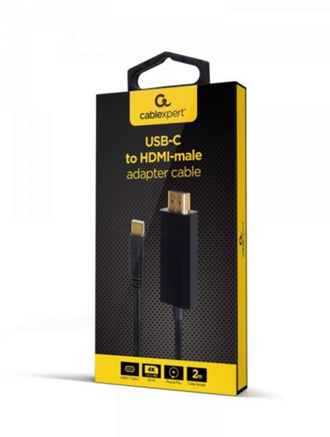 Кабель Cablexpert USB-C на HDMI (A-CM-HDMIM-02) - зображення 2