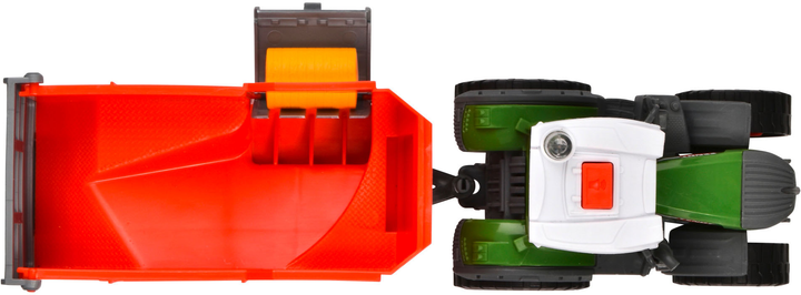 Traktor Dickie Toys Fendt z przyczepką 26 cm (3734001) - obraz 4
