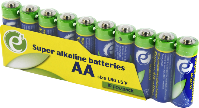 Baterie alkaliczne EnerGenie LR6/AA 10 szt. (EG-BA-AASA-01) - obraz 1