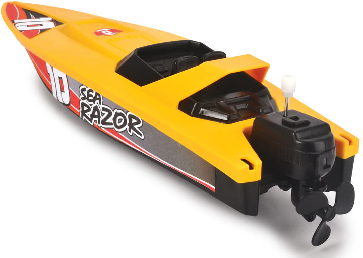 Ciężarówka Mack Dickie Toys "Transport łodzi" z przyczepą, z efektami dźwiękowymi i świetlnymi 41 cm (203747009) - obraz 7