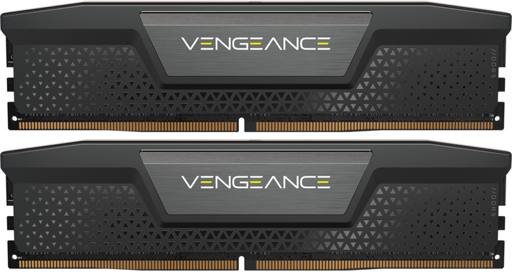 RAM Corsair DDR5-5200 16384MB PC5-41600 (zestaw 2x8192) Vengeance Black (CMK16GX5M2B5200C40) - obraz 1